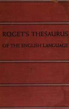 roget's thesaurus a collection